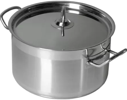 Кастрюля индукционная из нержавеющей стали Luxstahl 2 л