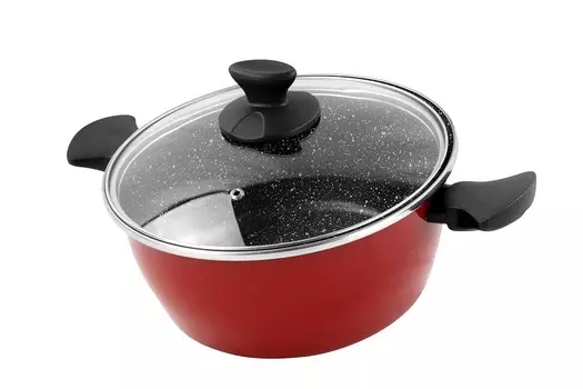 Кастрюля низкая Vitrinor Cerise Pierre 24