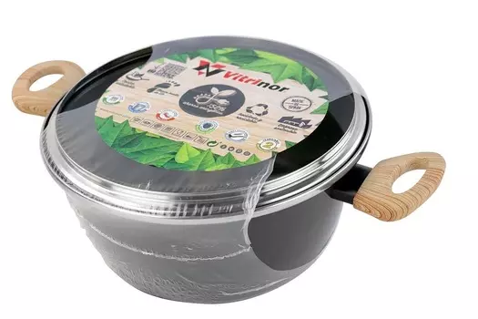 Кастрюля низкая Vitrinor ECO Cooking 24