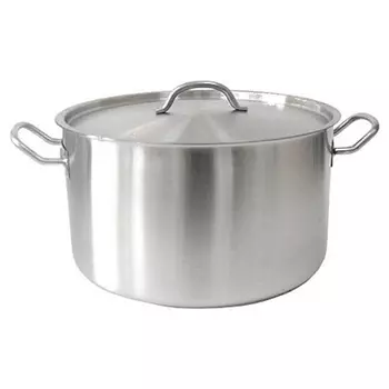 Кастрюля ROAL х2842 7л 26х15см мерная шкала, индукция, нерж, тройное дно