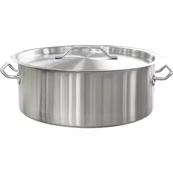 Кастрюля ROAL TG3514 12л 35х14см мерная шкала, индукция, нерж, тройное дно