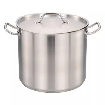 Кастрюля с крышкой Indokor Professional ZX-DST-34031 30,9л 34х34см нержавеющая сталь