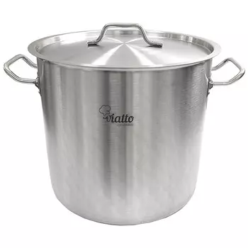 Кастрюля Viatto 101304 20л нерж с тройным дном 300х300мм