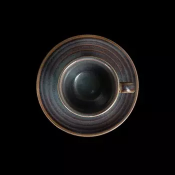 Кофейная пара 90 мл, сине-коричневый Corone Terra