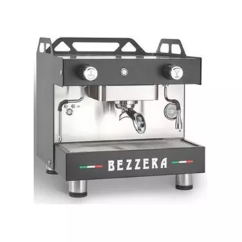 Кофемашина рожковая Bezzera MODA PM 1Gr экономайзер+подсветка, 220В, черная матовая