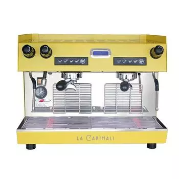 Кофемашина рожковая Carimali Nimble NI-E02-H-02 YELLOW 2 гр, высокие, автомат, желтый, с подсветкой