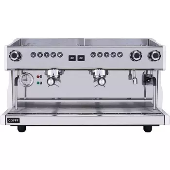 Кофемашина рожковая COFFF LUNA 2 GR A автомат, белая (LUNA1367B)