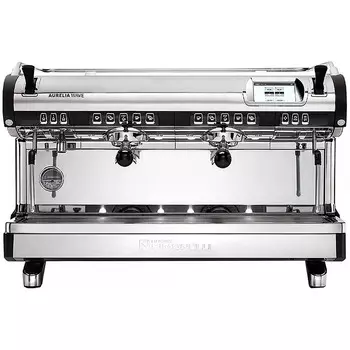 Кофемашина рожковая Nuova Simonelli Aurelia Wave 2Gr V черная, высокие группы, LED