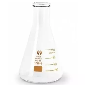 Колба конус стеклянная 100 мл