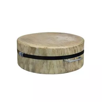 Колода разрубочная d=300-600мм h=120-170 мм, настольная, дуб, без подставки