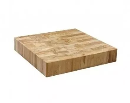 Колода разрубочная настольная бук 30*30*8-10см Resto (Россия) | 1948