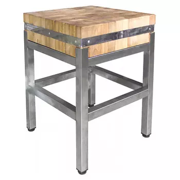 Колода разрубочная ПищТех 500х500х700мм, бук