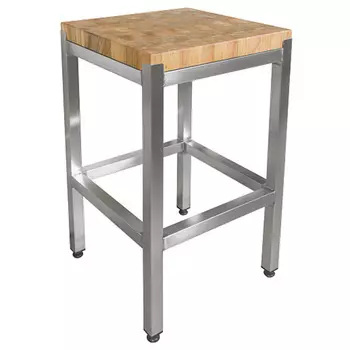 Колода разрубочная ПищТех 600х500х850мм, бук