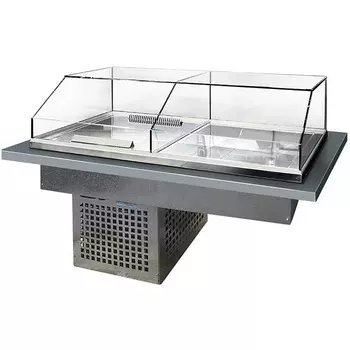 Комбинированная встраиваемая холодильная витрина Finist Gala ВХВтк-5