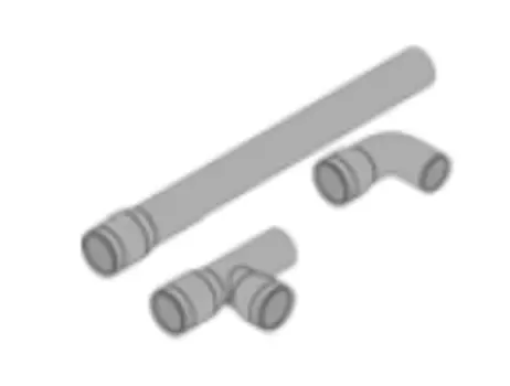 Комплект для подключения аппаратов Rational 87.00.745 iVario 2-XS, 2-S к сливу