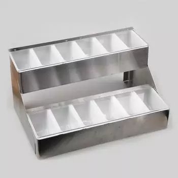 Контейнер для фруктов/специй 12 отд. 2 яруса 45х30,5х22,5см нерж P.L. Proff Cuisine | CD2TP12