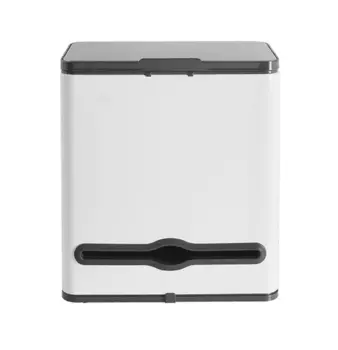 Контейнер для мусора Foodatlas JAH-542, 4л (белый)