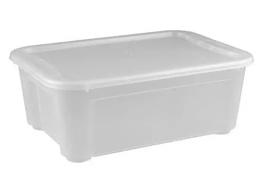 Контейнер для продуктов прямоугольный 16л 39*27,5*21,5см п/п Кристалл Restola | 433218501