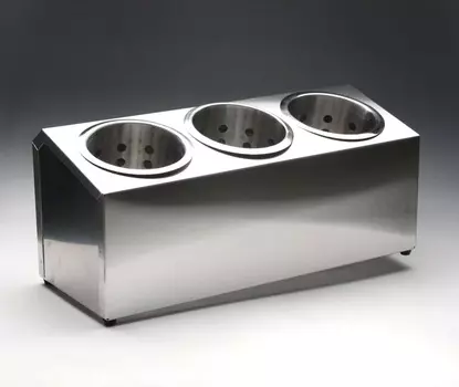 Контейнер для столовых приборов 3 ячейки | DLDC