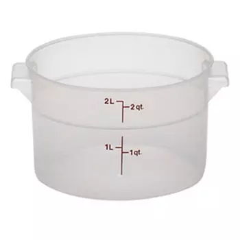 Контейнер пищевой мерный Cambro RFS2PP190 круглый 1,9л