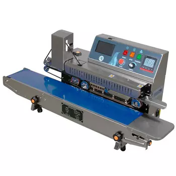 Конвейерный запайщик пакетов White Penguin WP-1800 (вертикальный, s/s)