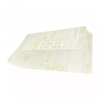 Конвертик для бургера/кебаба Parole, 16х16,5 см, 500шт, жирост. пергамент Garcia De Pou | 229.36