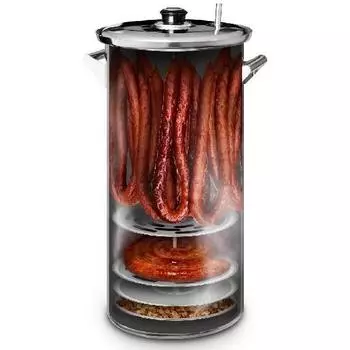 Коптильня Добрый Жар вертикальная, 23 л