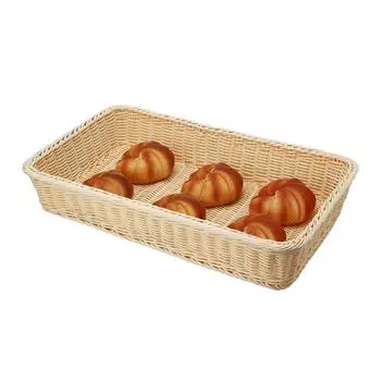 Корзина для хлеба и выкладки 53х33см h8см плетеная ротанг бежевая P.L. Proff Cuisine | C04054