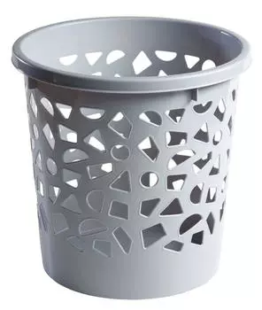 Корзина для мусора d=26см h=26см п/п цвет в ассорт. Resto (Россия) | 4312431