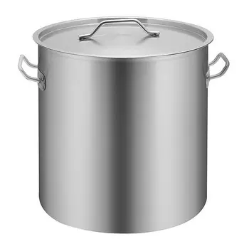 Котел MACO X2753 33л d35х35см,с крышкой, нерж.сталь