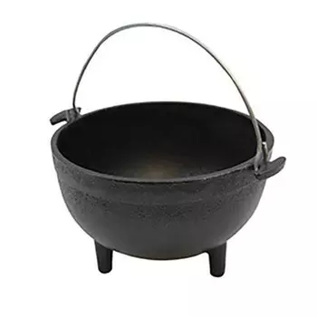 Котелок чугунный Table Craft CW30151 0,475л d12,5см h6см, на ножках, черный