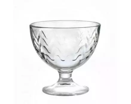 Креманка 310мл d=104мм h=103мм Мальва волна Опытный стекольный завод | 1580