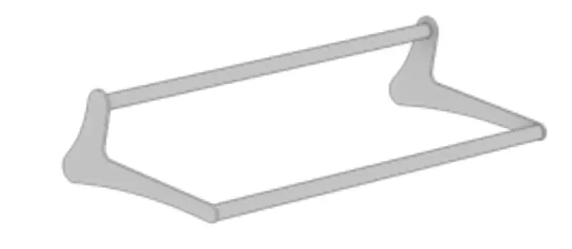 Кронштейн для автоматического подъемного устройства для Rational iVario Pro L Rational 60.75.909