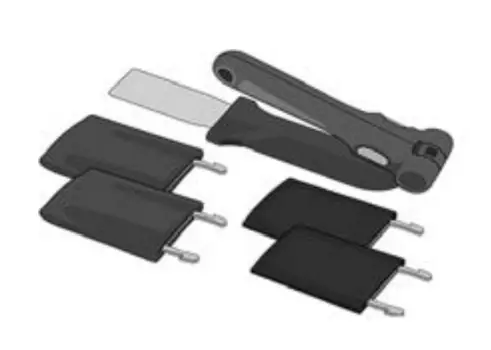 Кронштейн Rational для очистки и 4 накладки для ухода за iVario Rational 60.73.925