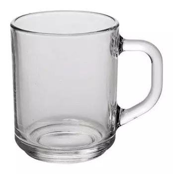 Кружка 200мл d=73мм h=91мм прозрач. Грин Ти Опытный стекольный завод | 1335
