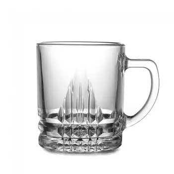 Кружка 280мл d=80мм h=95мм прозрач. Венеция Опытный стекольный завод | 2028