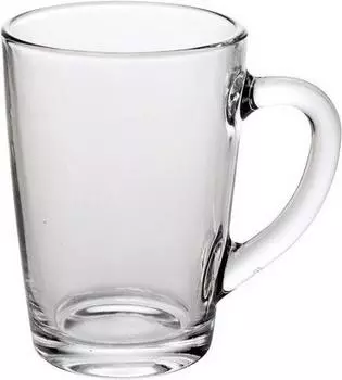 Кружка 300мл d=80мм h=112мм прозрач. Капучино Опытный стекольный завод | 1334