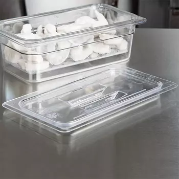 Крышка для гастроемкости Cambro 30CWCH 135 GN 1/3 (325х176) поликарбонат