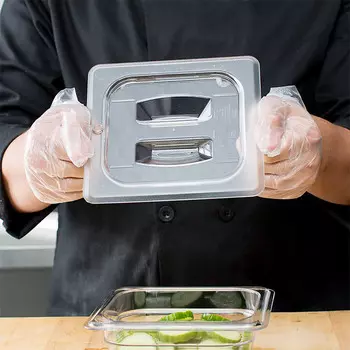 Крышка для гастроемкости Cambro 60CWCH 135 GN 1/6 (176х162) поликарбонат