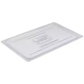 Крышка для гастроемкости Gastrorag PC12 GN 1/2, с ручкой, поликарбонат