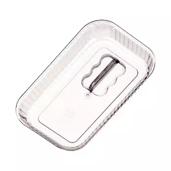 Крышка для салатника EKSI EK-043AS 310х239х35мм (прозрачн.пластик)