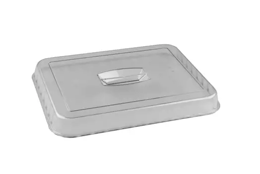 Крышка для салатника с волнистым краем 330х265х30 мм прозрачная | 422108301