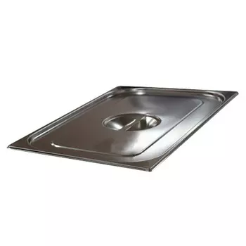 Крышка гастроемкости ROAL Е-8014000С GN 1/4 (265х162мм) нерж