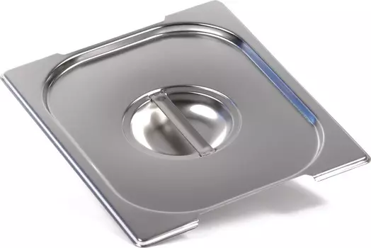 Крышка Luxstahl нерж.сталь для GN 1/2 с ручками | 812-L