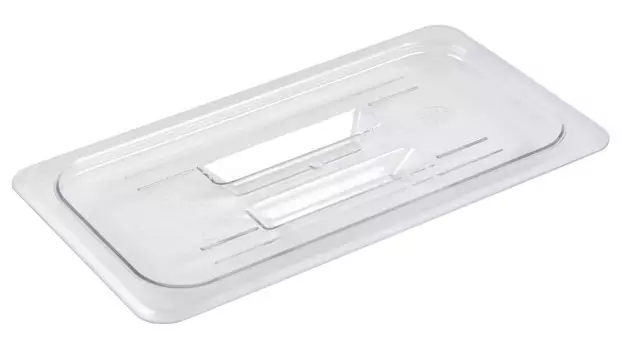 Крышка с ручкой для гастроемкости Kitchen Muse JW-P13HC GN1/3, поликарбонат