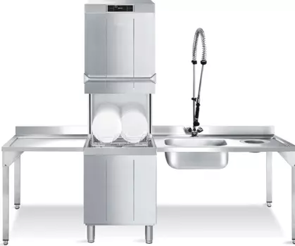 Купольная посудомоечная машина Smeg HTY520D
