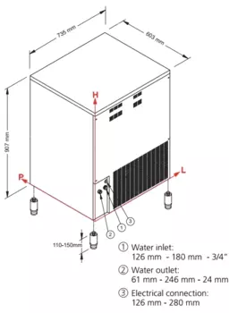 Льдогенератор NTF SL 140 A