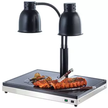 Лампа тепловая для подогрева блюд Scholl 24002/B/S черный (B0053)