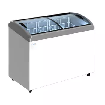 Ларь морозильный Italfrost СF500C (ЛВН 500 Г) серый, 6 корзин