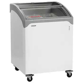 Ларь морозильный Tefcold NIC101SCEB гнутое стекло